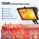 Base robuste de la lampe Cozion 150W assure une stabilité
