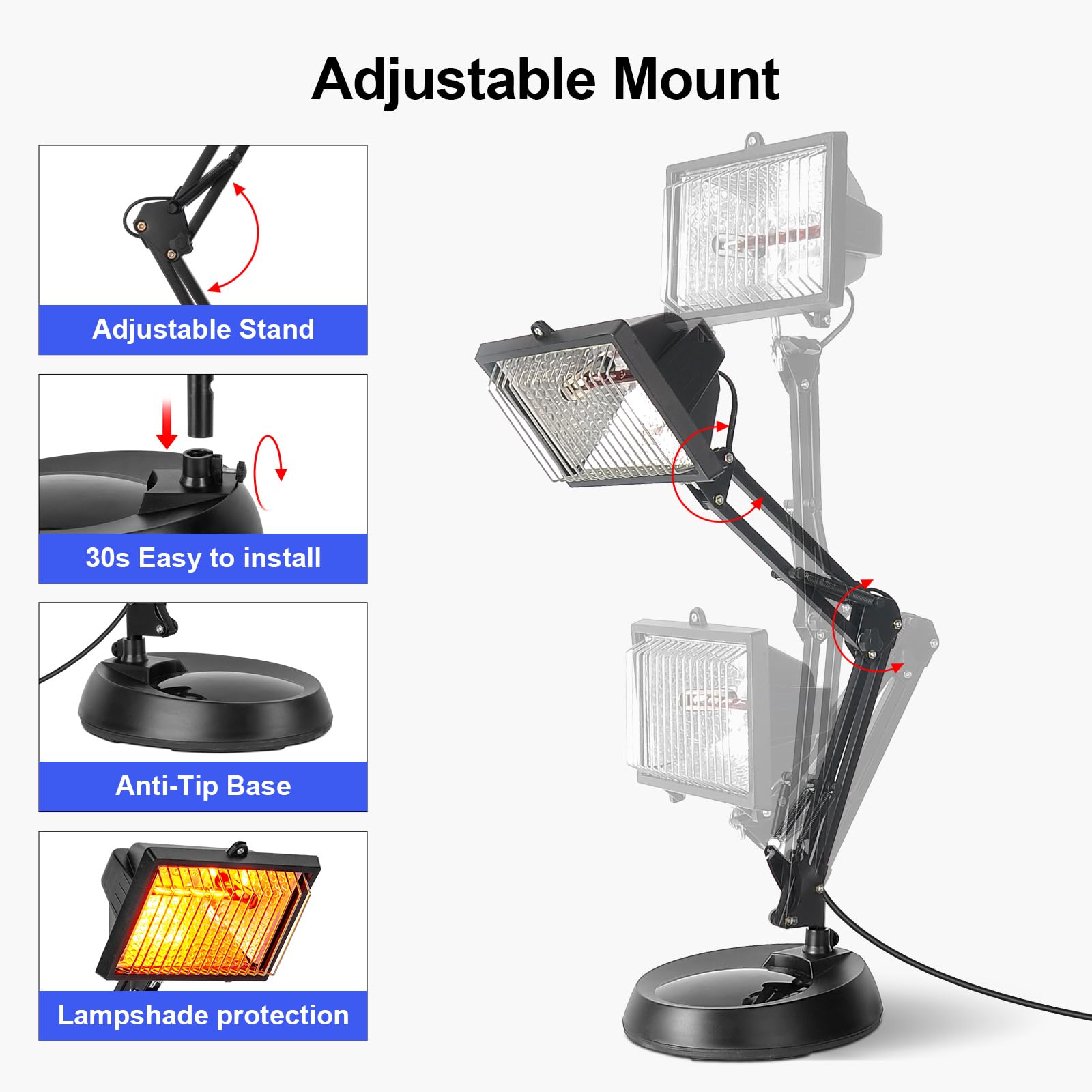 Cadeau santé Cozion infrarouge 150W pour proches et soi-même
