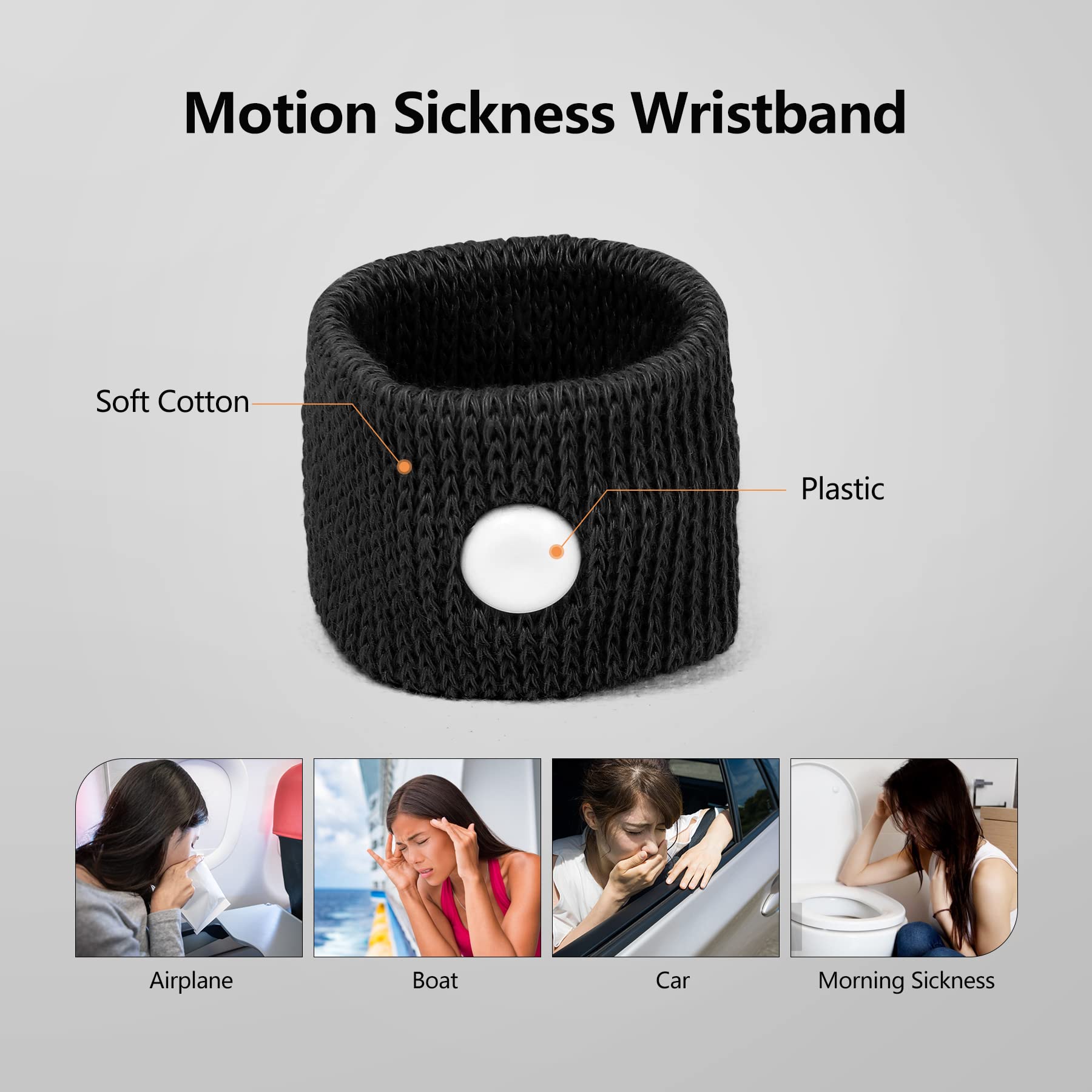 Bouton rond Neiguan sur le poignet Cozyhealth, soulagement potentiel