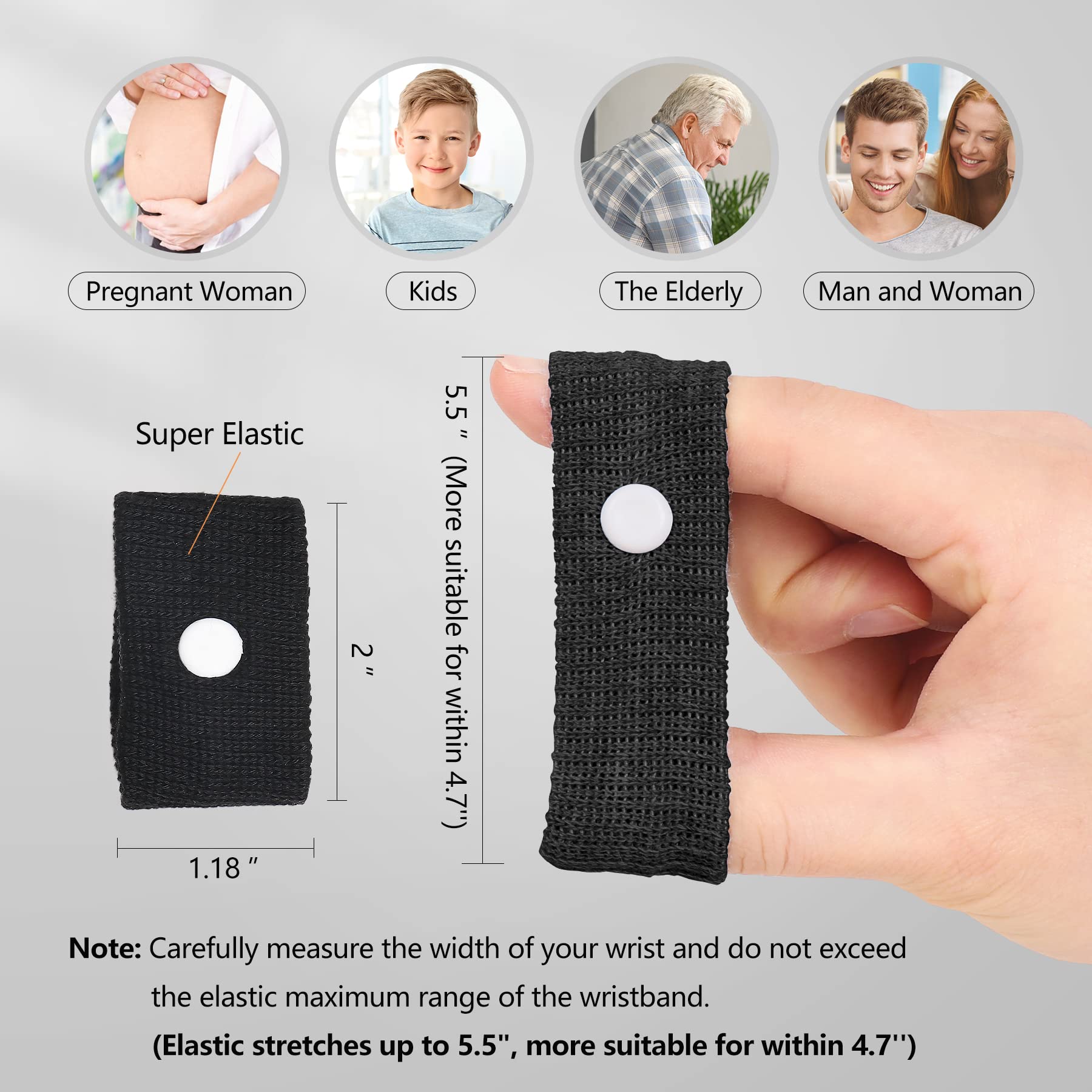 Démonstration de la pression sur le poignet avec Cozyhealth