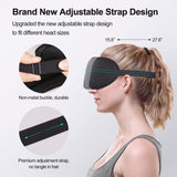 Cozyhealth masque-sommeil-pont-nasal-design illustre le pont nasal bloquant la lumière