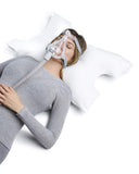 Pillows with a Purpose CPAP oreiller housse en coton pour une sensation douce.