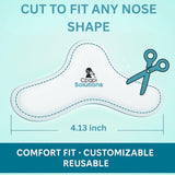 CPAPi Solutions coussinets gel nez – application simple atténue irritations et rougeurs nocturnes.