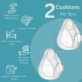 Coussin F20 AirTouch CPAPi Solutions — confort doux qui s’adapte au visage.