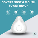 Coussin F20 CPAPi Solutions — matériau durable en silicone de haute qualité.