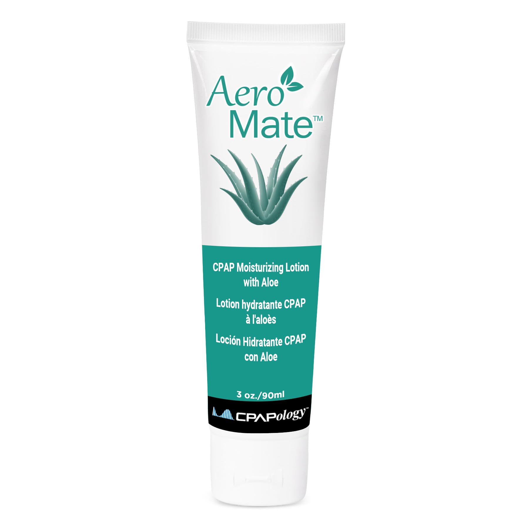 CPAPology AeroMate: lotion nasale à l aloé, hydratante, emballage 3 oz