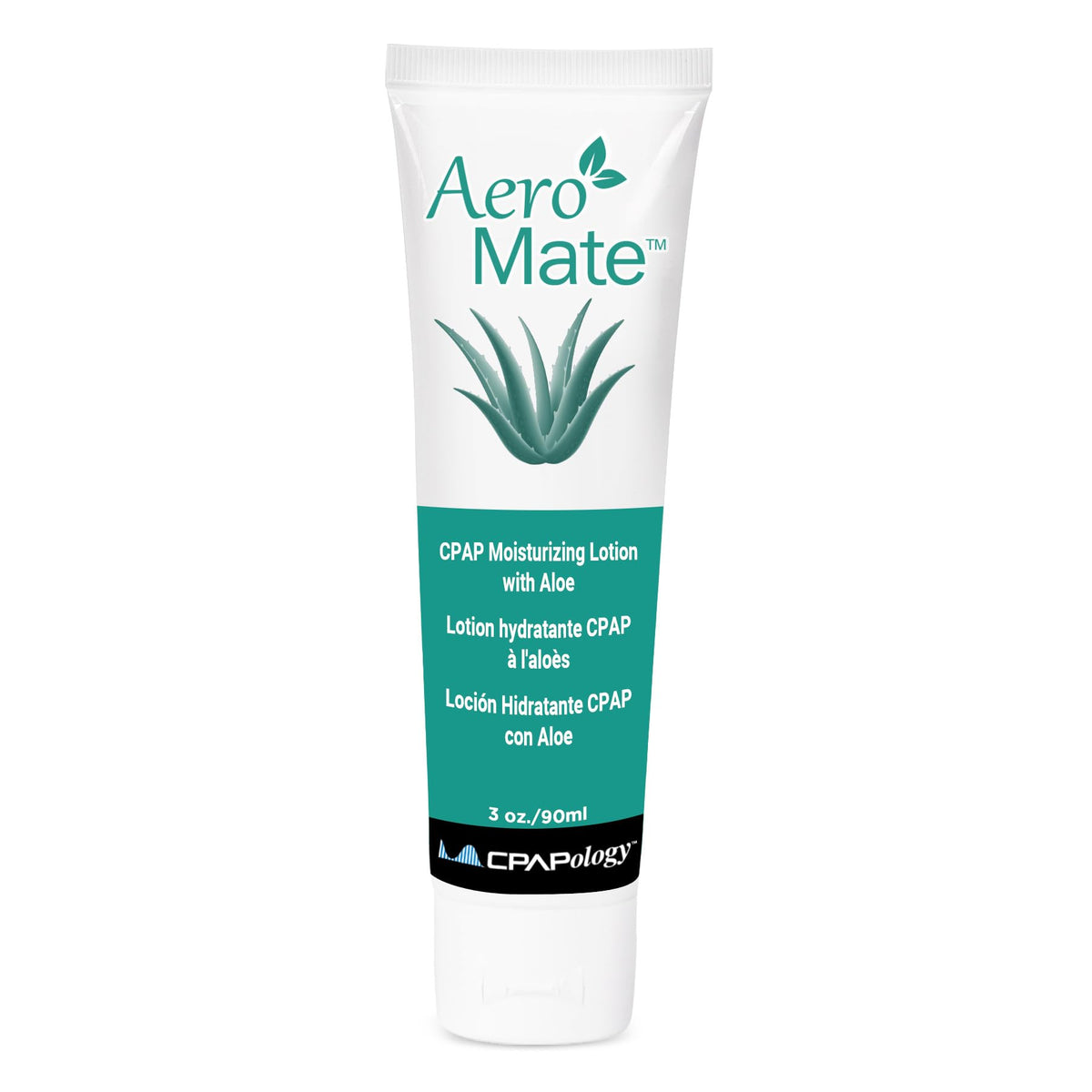 CPAPology AeroMate: lotion nasale à l aloé, hydratante, emballage 3 oz