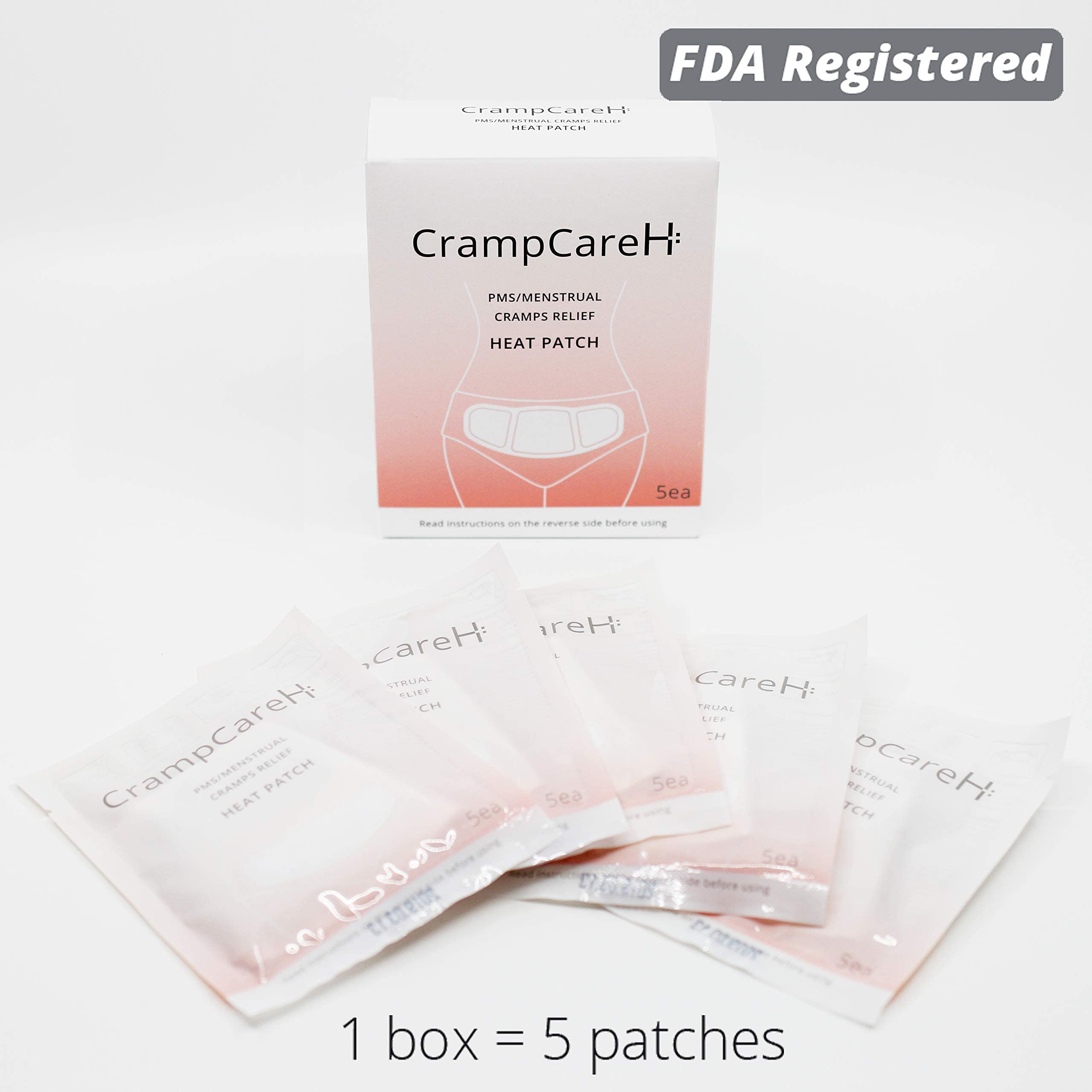 CrampCareH adhésif fin discret pour une tenue invisible sous les vêtements.