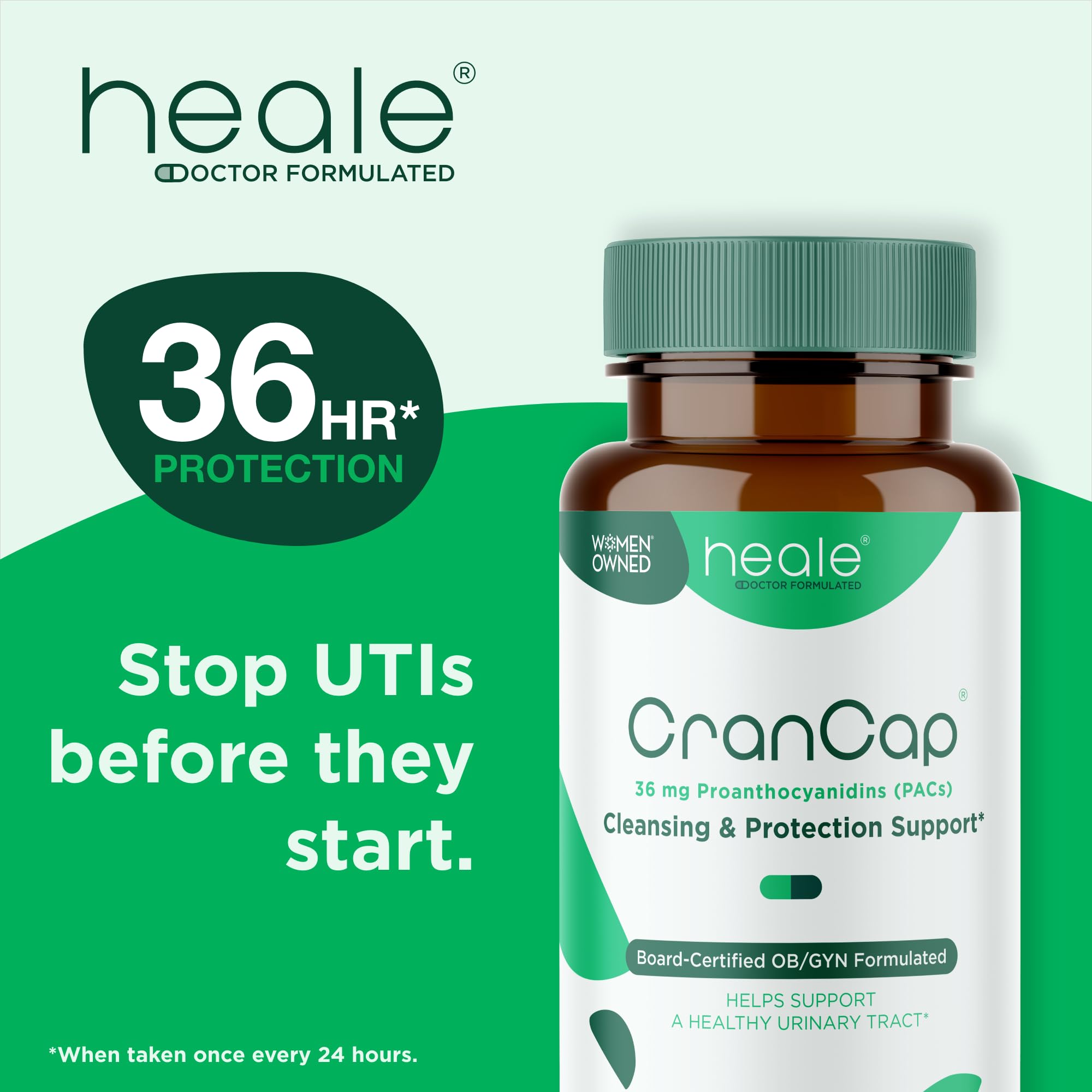 CranCap pack shot boîte : format pratique pour routine quotidienne