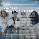 CRANE WELLNESS Arôme café et thé vert, expérience agréable et réconfortante.