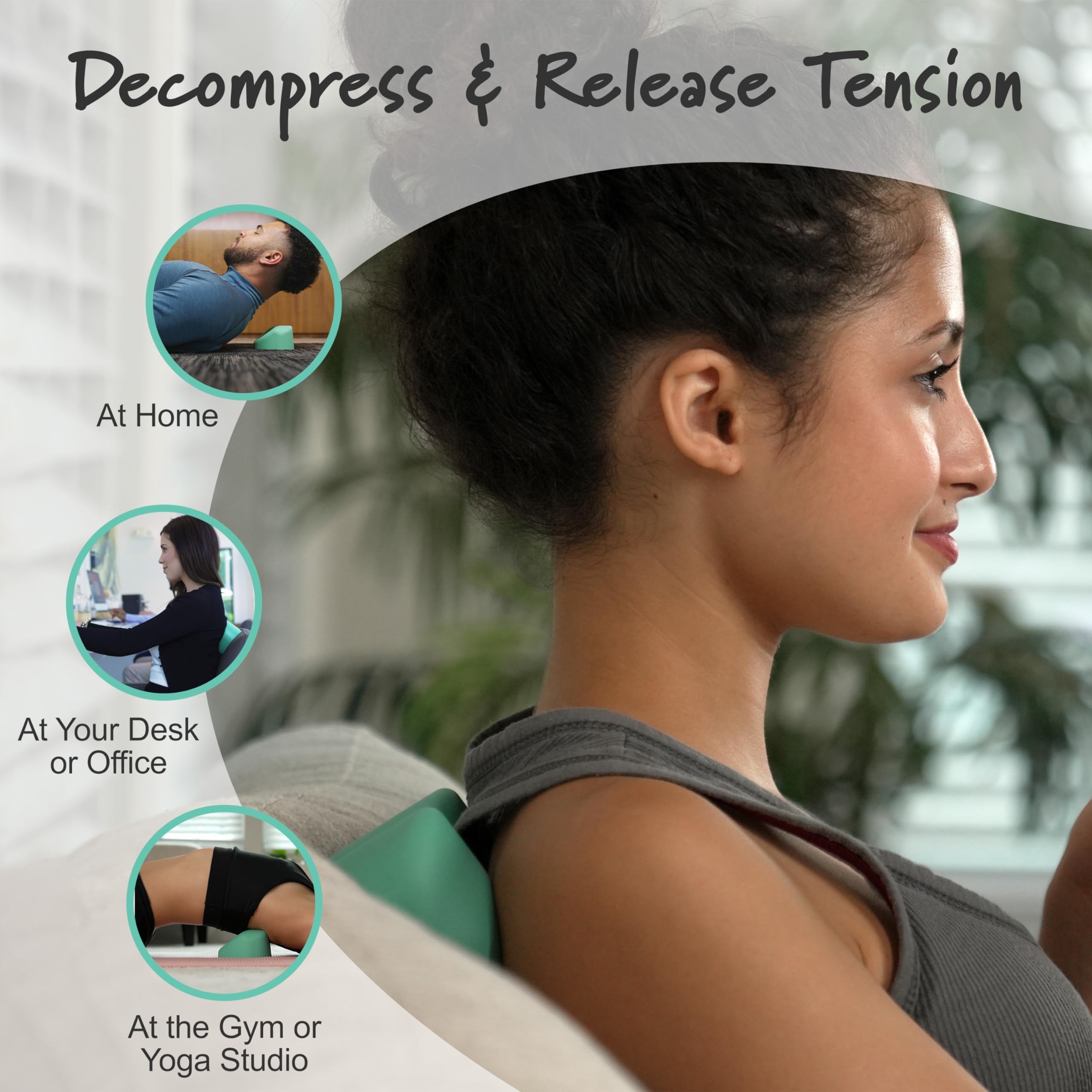 CranioCradle Original — design portable pour voyage et bureau, confort rapide.
