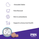Tablettes CranMate: dosage simple adapté au poids de l’animal.