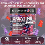 Gomme Crasye Créatine Monohydrate sans gluten et végan, adaptée à votre régime.