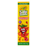 Emballage Crayola Brush Buddies dentifrice enfant, pratique et coloré.