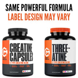 Crazy Muscle bouteille 180 capsules, design et pratique.