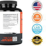Crazy Muscle formule 3-en-1, mélange unique dans chaque capsule.