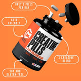 Crazy Muscle – tablettes de créatine monohydrate, digestibilité facilitée