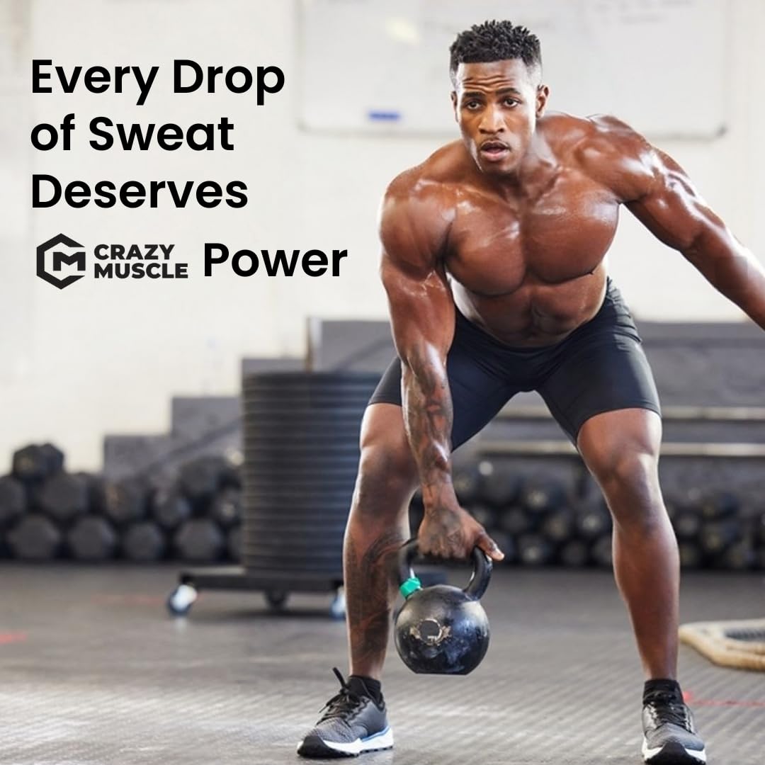 Crazy Muscle utilisation et dosage des capsules pour routine sportive.