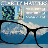 Chiffon CreatCabin motif chat polyvalent pour lunettes et écrans