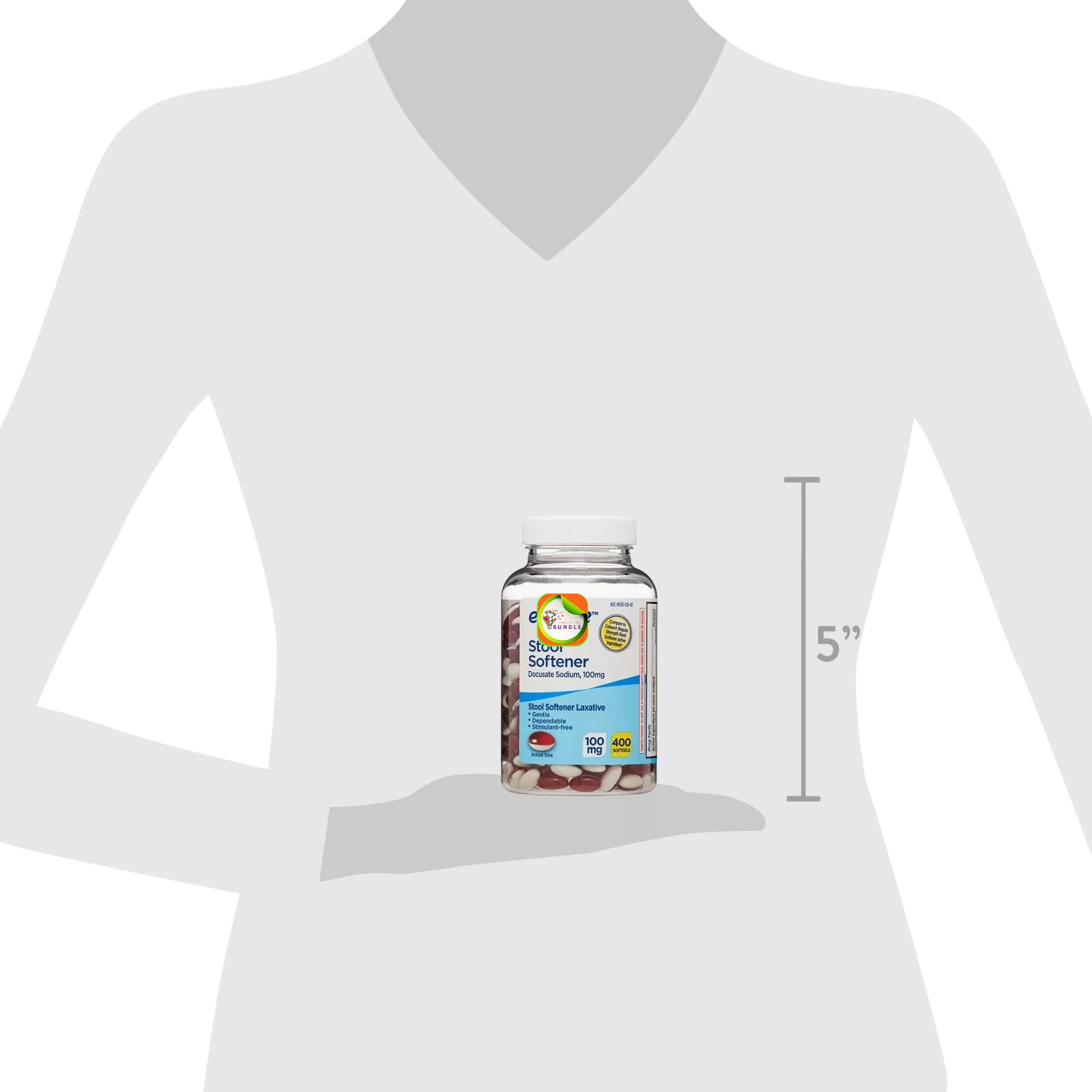 Capsules laxatifs douces Create and Bundle, confort quotidien possible.
