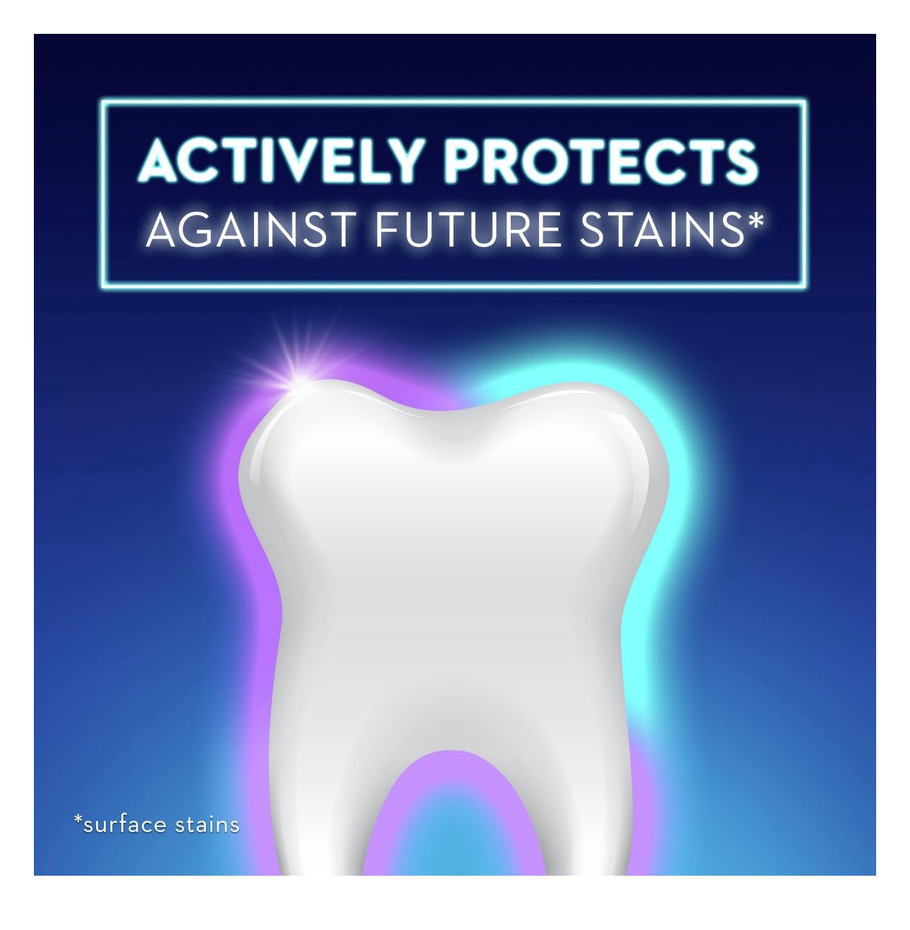 Crest 3D Blanc Charbon dentifrice close-up charbon montre actif et brillance potentielle