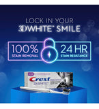 Crest 3D Blanc Charbon dentifrice mousse sensation fraîche lors du brossage