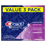 Sourire plus lumineux grâce à Crest 3D Blanc et son effet brillant.