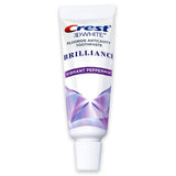 Crest 3D White Brilliance dentifrice menthe poivree lot de 8 pour une blancheur quotidienne.