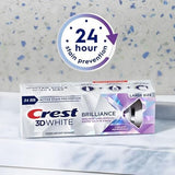 Crest 3D White Brilliance Menthe pâte dentifrice, protection des taches futures