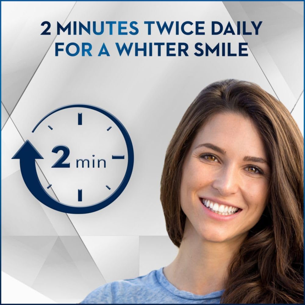 Crest 3D White Brilliance: routine dentaire quotidienne en deux étapes.