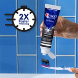 Emballage pratique Crest Charbon dentifrice pour les déplacements