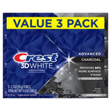 Usage quotidien Crest 3D White Charbon pour routine bucco-dentaire