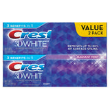 Crest 3D White Radiant Mint - tube, élimine les taches et protège contre les futures taches.