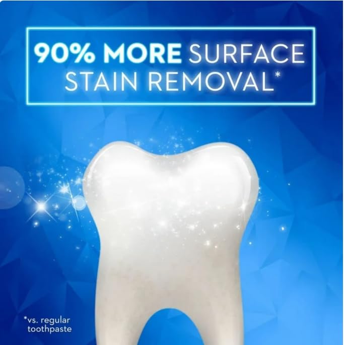 Crest 3D White dentifrice arctique – texture agréable et application facile.