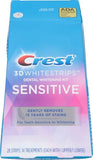 Crest 3D Whitestrips sensibles, bande inférieure prête à être posée