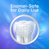 Fluorure reminéralisant présent dans Crest 3D White Brilliance.