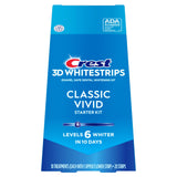 Crest 3D Whitestrips Classic Vivid – bandes blanchiment dents pour un sourire plus clair chez soi