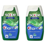 Crest Complete Blanchiment Scope paquet deux dentifrices, pratique pour la famille