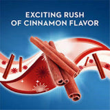 Crest Complete Cinnamon Rush : parfum cannelle stimulant pendant l'utilisation.