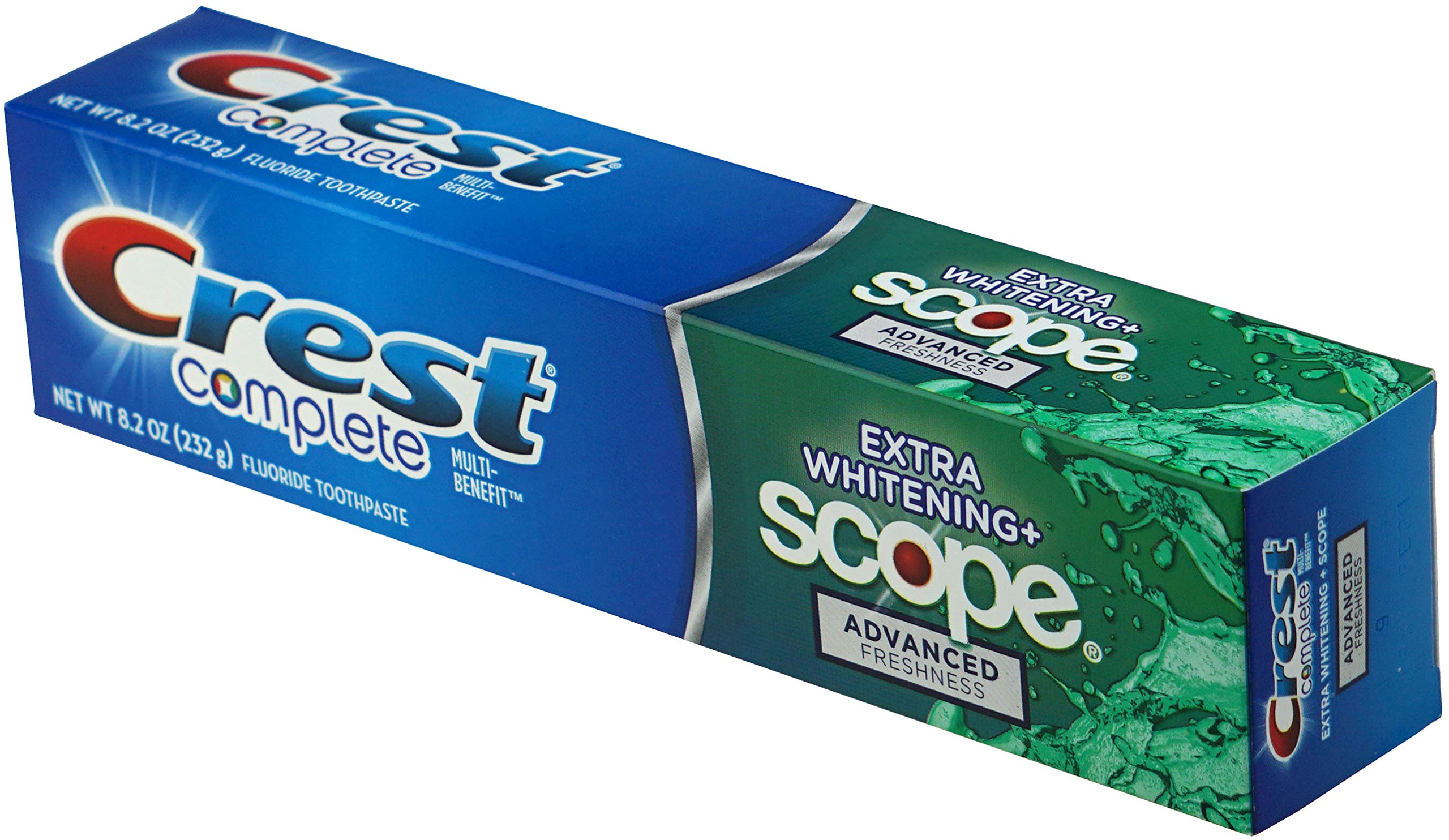 Crest Complete dentifrice - pack triple pratique pour la famille et les voyages.