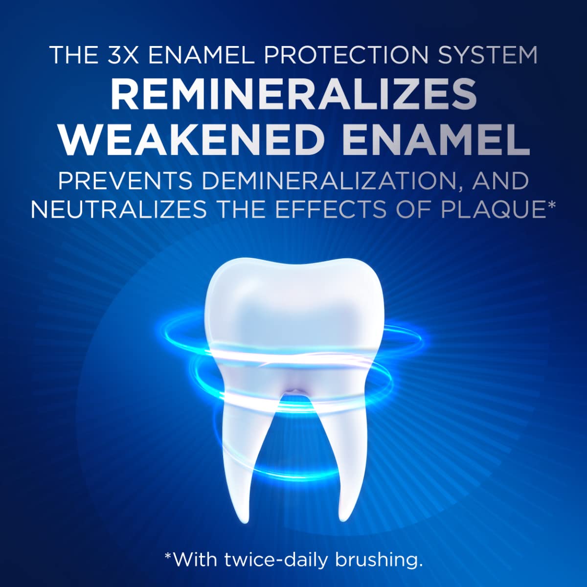 Texture lisse du dentifrice Crest Densify Pro-Health pour un brossage quotidien agréable.