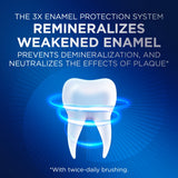 Texture lisse du dentifrice Crest Densify Pro-Health pour un brossage quotidien agréable.