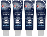 Dentifrice Crest Densify Pro-Health, pack de 4 tubes, format voyage pratique.
