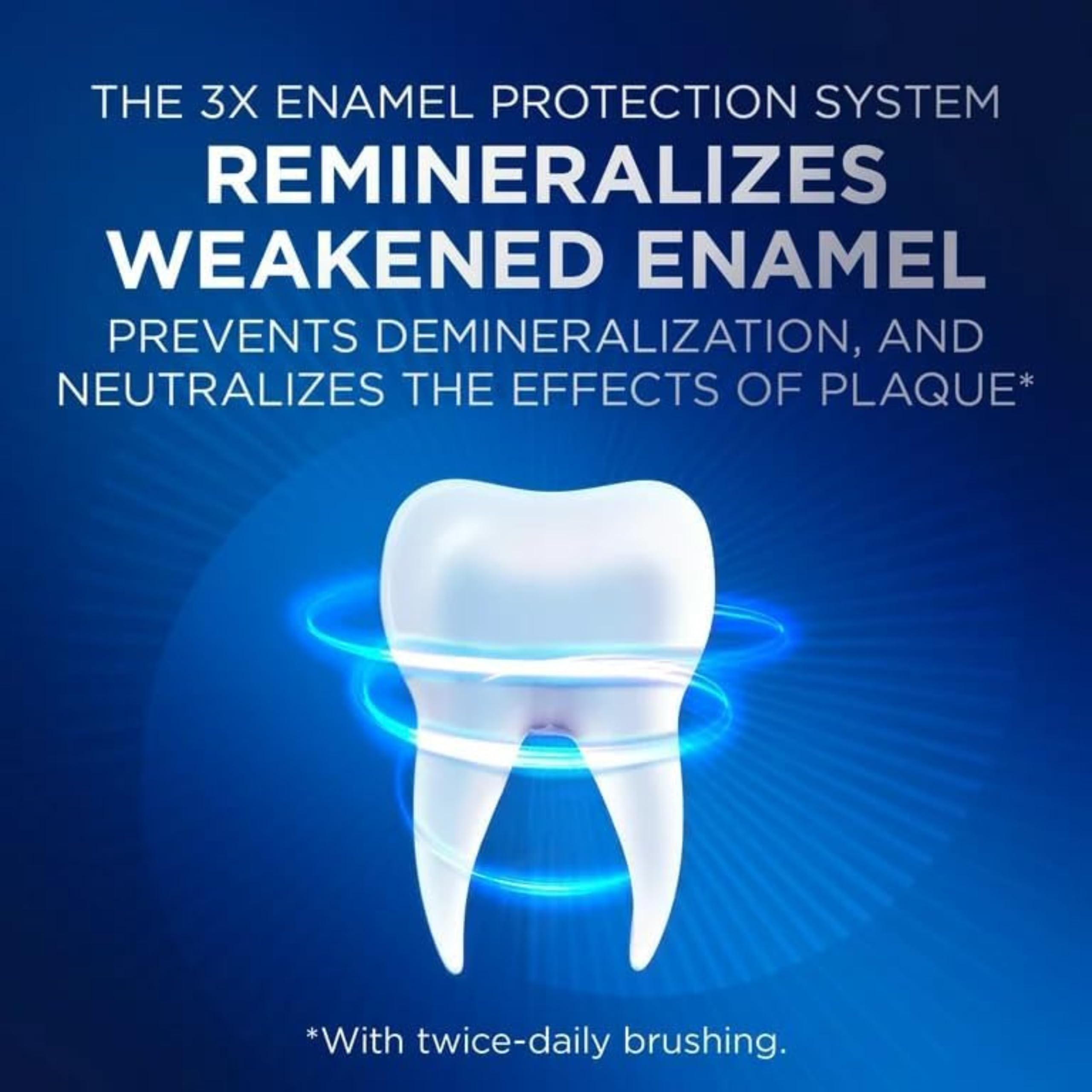 Crest Densify, sourire plus éclatant après chaque brossage et utilisation pratique.