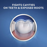 Crest dentifrice application-lisse, facilite le brossage quotidien.
