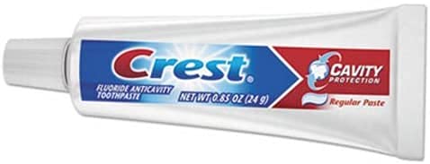 Dentifrice Crest Cavité Regular, application lisse, garantit une couverture uniforme.