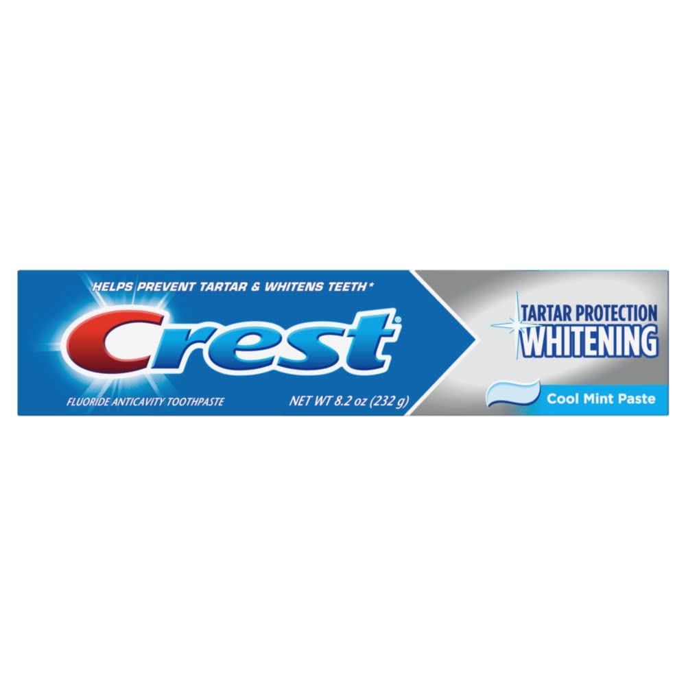 Emballage du dentifrice Crest 8,2 oz, format tube