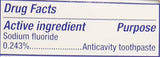 Réduction de tartre potentielle avec Crest Expressions Cannelle Épice au quotidien.