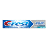 Crest dentifrice Extra Blanc avec Scope Outlast, fraîcheur durable et sourire plus clair.