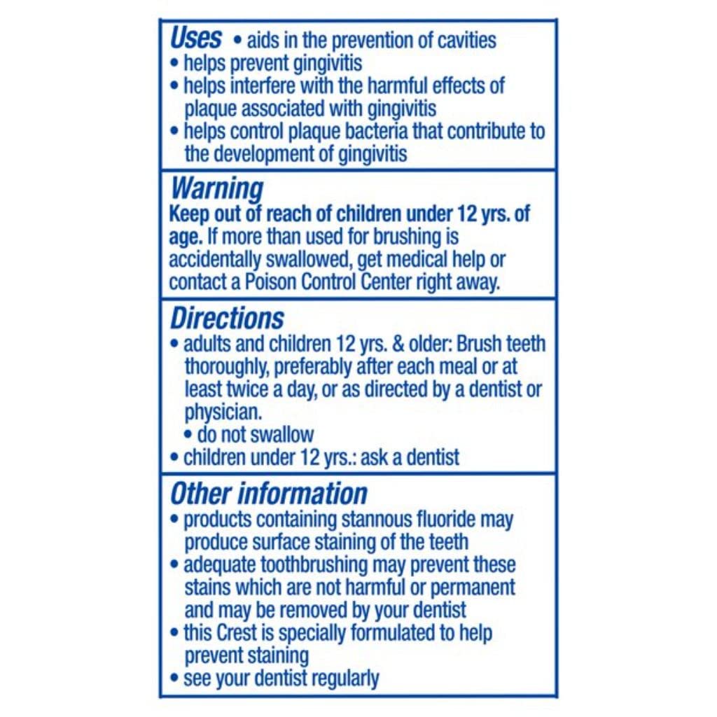Crest Premium Plus, contrôle des bactéries de plaque pour une bouche plus saine.